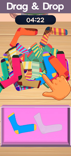 Socks Pair Matching 3D -puzzle