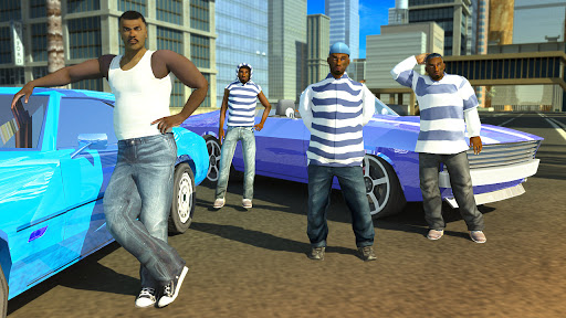 Code Triche San Andreas Auto Gang Wars: Grand Real Theft Fight (Astuce) APK MOD screenshots 4