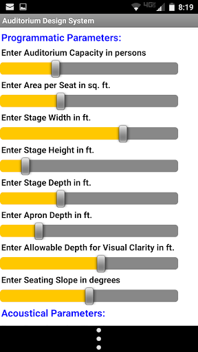 Auditorium Design System Screen 3