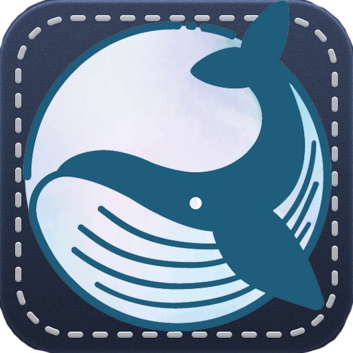 Beautiful Sounds of Dolphins a logo