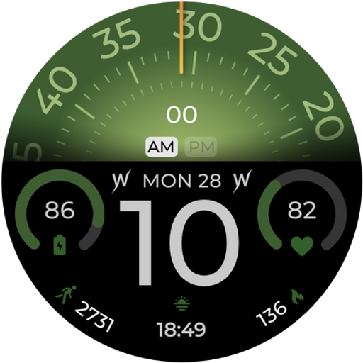 Color Flow - watch face Download on Windows