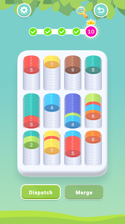 Game screenshot Coin Sort Puzzle - Color Game mod apk