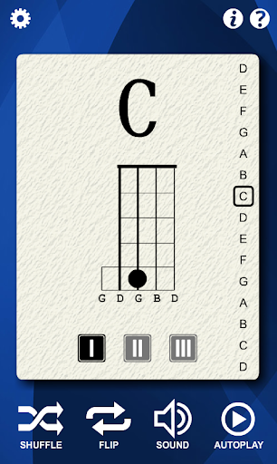 Banjo Notes Flash Cards