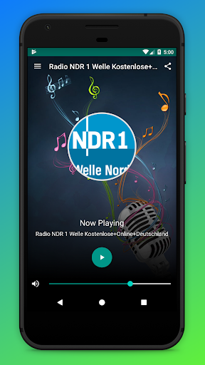 Android application NDR 1 Welle Nord Radio Online screenshort