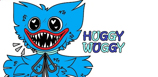 Coloriage Huggy Wuggy