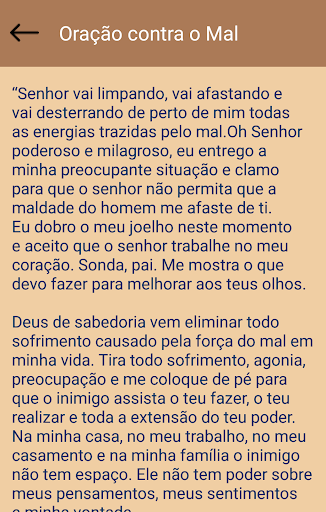 Android application Oraçoes católicas poderosas screenshort