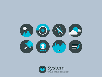 Timus Circle: Dark Icon Pack 13.1 Apk 4