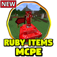 Ruby Items Mod for Minecraft PE