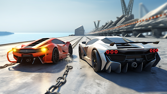 Chained Car- Ultimate Races 3D