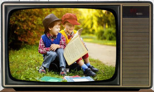 Android application Vintage TV Photo Frames screenshort