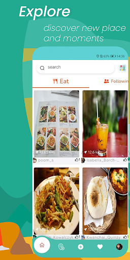 Hunt : Social Review Platform Screen 2