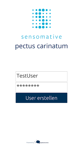Android application sensomative Kielbrust screenshort