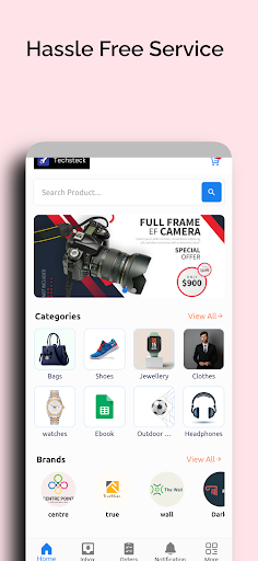 Tech Ecommerce User Screen 3