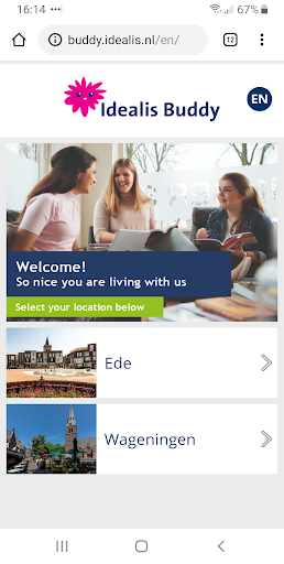 Android application Idealis Buddy screenshort