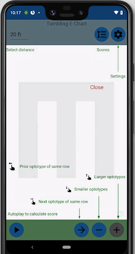 Tumbling E Chart Screenshot 2 - AppWisp.com