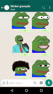 Figurinhas Pepe the Frog –  Stickers WastickerApps 4