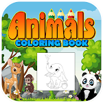 Cover Image of Скачать Animals Coloring Book  APK