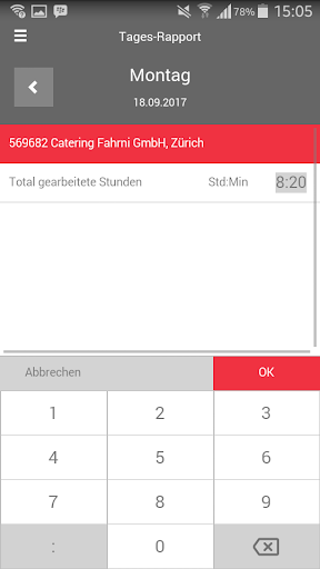 Android application Joker Webzeit screenshort