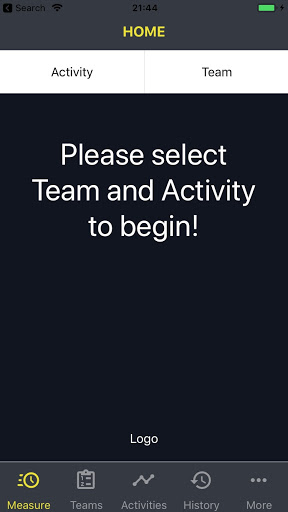 Android application BeamTrainer 2.0 screenshort
