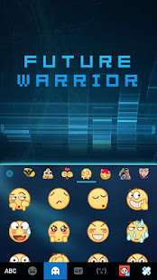Future Warrior Kika Keyboard 7.3.0_0428 APK screenshots 2
