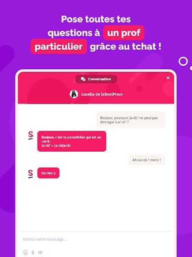 Screenshot of SchoolMouv - Cours & révisions