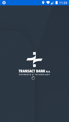 Android application Transact Bank Business screenshort