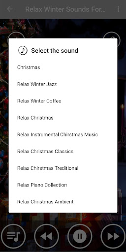 Instrumental Christmas Music Screen 2