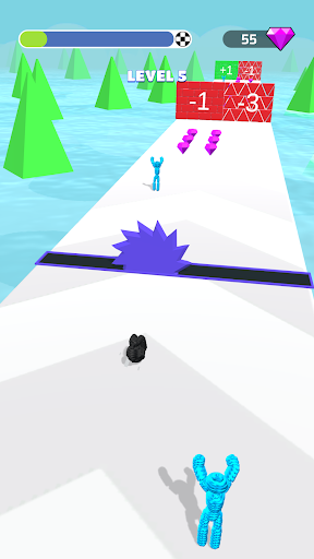 Human vehicle - Rope-man run screenshot 4