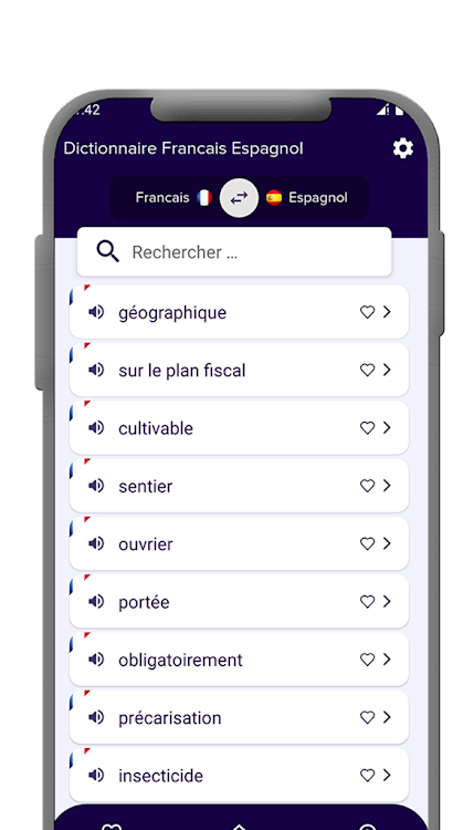 Dictionnaire Francais Espagnol - 1.3 - (Android)