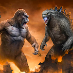 Cover Image of Download Dinosaur Rampage Attack Games  APK