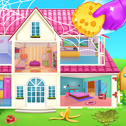 Girl home cleaning fun Mod Apk