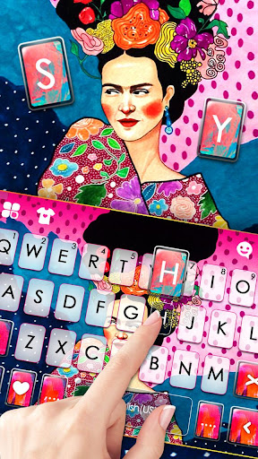 Mexican Wall Art Keyboard Them Screen 2
