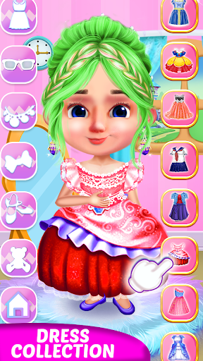 Android application Baby dress up games for girls screenshort