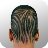 Men Hairstyle Tattoo icon