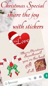 Christmas Love Stickers