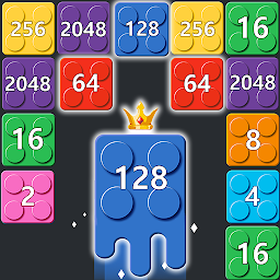 Slika ikone X2 Merge Blocks - 2048 King