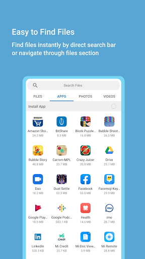 BitSHARE -Fastest file transfe Screen 2