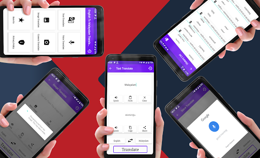 Android application English Malayalam Translator screenshort