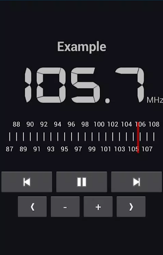 Android application Radio FM, AM, without internet screenshort
