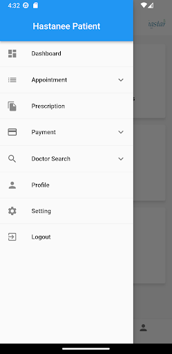 Android application Hastane Patient screenshort