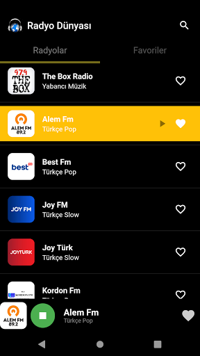 Radyo Dünyası Screen 3