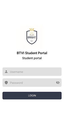 Android application BTVI Student Portal screenshort