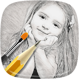 Pencil Sketch Photo icon