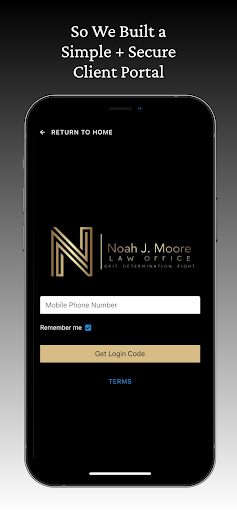 Noah J. Moore Law Firm Screen 2