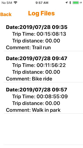 4TRailZ Screen 2