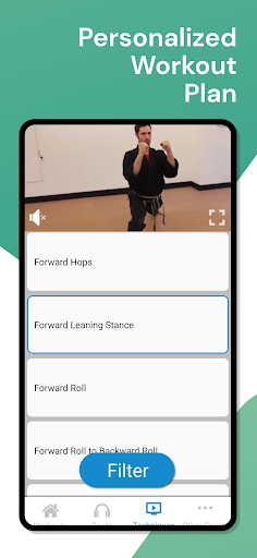 Screenshot of Karate Training