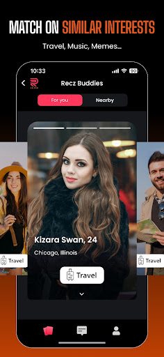 Recz-Social Recommendation App Screenshot 1 - AppWisp.com