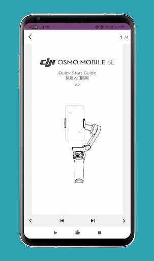 Android application Dji Osmo Mobile SE Guide screenshort