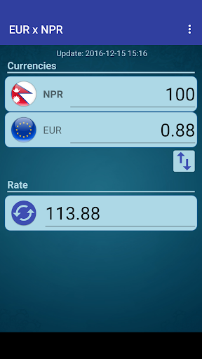 Euro x Nepalese Rupee Screen 2