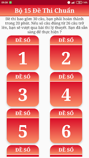 Ôn Thi Trắc Nghiệm Lái Xe Ô TÔ